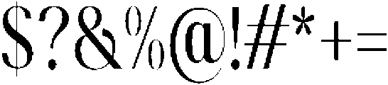 Gravontis Medium Condensed otf (500) Font OTHER CHARS