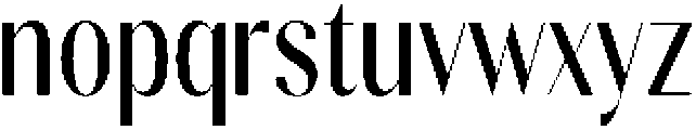 Gravontis Medium Condensed otf (500) Font LOWERCASE