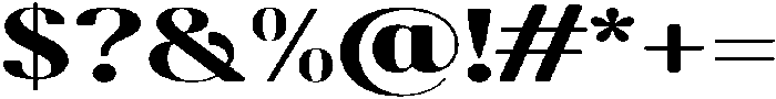 Gravontis Soft Black Expanded otf (900) Font OTHER CHARS