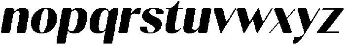 Gravontis Soft Black Italic otf (900) Font LOWERCASE