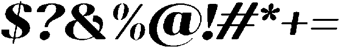 Gravontis Soft Black SemiExpanded Italic otf (900) Font OTHER CHARS