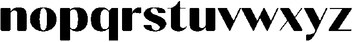 Gravontis Soft Black SemiExpanded otf (900) Font LOWERCASE