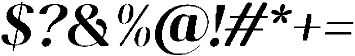 Gravontis Soft Bold Italic otf (700) Font OTHER CHARS