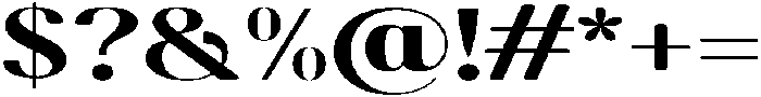 Gravontis Soft ExtraBold Expanded otf (700) Font OTHER CHARS