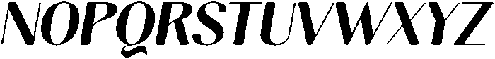 Gravontis Soft ExtraBold Italic otf (700) Font UPPERCASE
