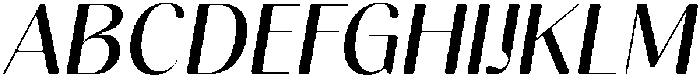 Gravontis Soft Medium Italic otf (500) Font UPPERCASE