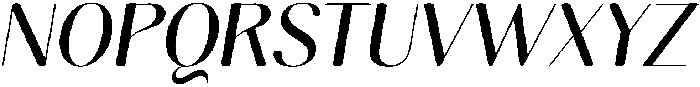 Gravontis Soft Medium Italic otf (500) Font UPPERCASE
