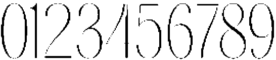 Gravontis Thin Condensed otf (100) Font OTHER CHARS