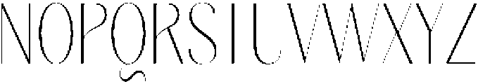 Gravontis Thin Condensed otf (100) Font UPPERCASE
