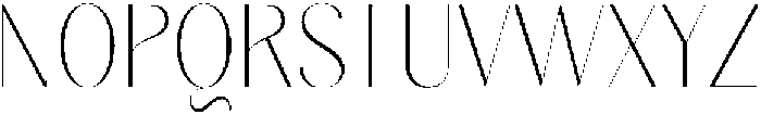 Gravontis Thin Semi Condensed otf (100) Font UPPERCASE