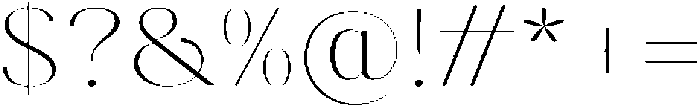 Gravontis Thin Semi Expanded otf (100) Font OTHER CHARS