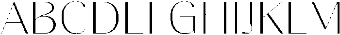 Gravontis Thin Semi Expanded otf (100) Font