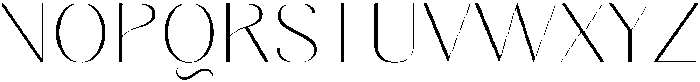 Gravontis Thin Semi Expanded otf (100) Font UPPERCASE