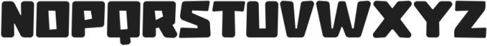 Gravox Regular otf (400) Font UPPERCASE