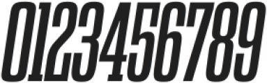 Gravtrac Compressed SemiBold Italic otf (600) Font OTHER CHARS