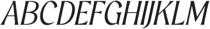 Grayscale Italic otf (400) Font UPPERCASE