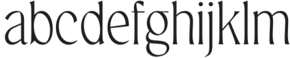 Grayscale Light otf (300) Font LOWERCASE