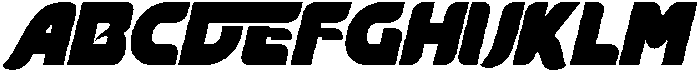 Grcafon Italic otf (400) Font UPPERCASE