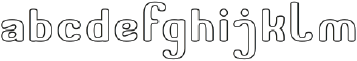 Greased Lightning-Hollow otf (300) Font LOWERCASE