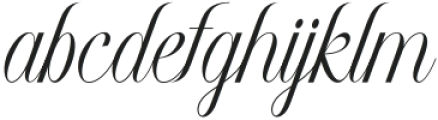 Great White Script Regular otf (400) Font LOWERCASE