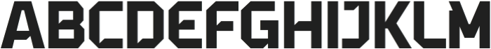 GreatFuturisticRegular otf (400) Font UPPERCASE