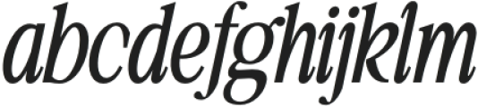 Greatdesk Italic otf (400) Font LOWERCASE