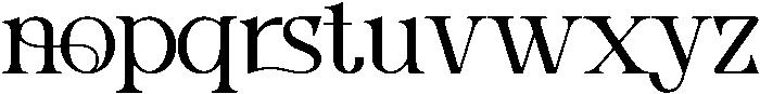 Greater Meaning Bold otf (700) Font LOWERCASE