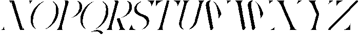 Greater Meaning Light Italic otf (300) Font UPPERCASE