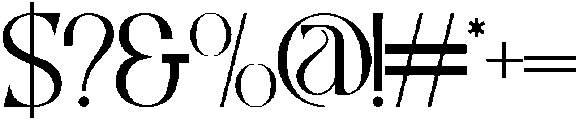 Greater Meaning Regular otf (400) Font OTHER CHARS
