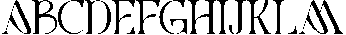 Greater Meaning Regular otf (400) Font UPPERCASE