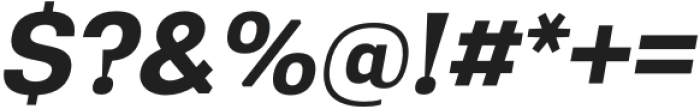 Greater Neue SemiBold Italic otf (600) Font OTHER CHARS