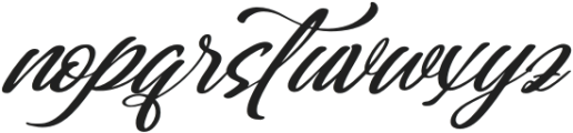 Greatesa Brought Italic Italic otf (400) Font LOWERCASE