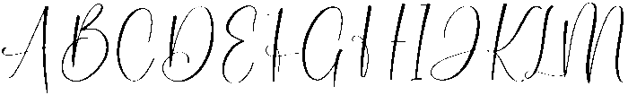 Greating Regular otf (400) Font UPPERCASE