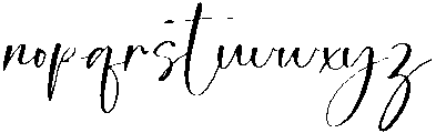Greating Regular otf (400) Font LOWERCASE