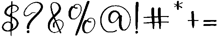 Greating Regular otf (400) Font OTHER CHARS