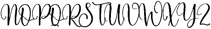 Greating Regular otf (400) Font UPPERCASE