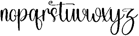 Greating Regular otf (400) Font LOWERCASE