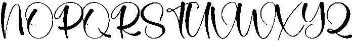 Greating Regular otf (400) Font UPPERCASE