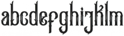 Greature shine otf (400) Font LOWERCASE