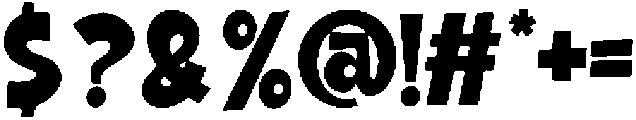 Greedy Louding Regular otf (400) Font OTHER CHARS