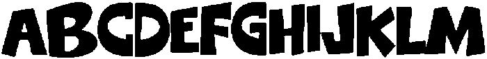 Greedy Louding Regular otf (400) Font UPPERCASE