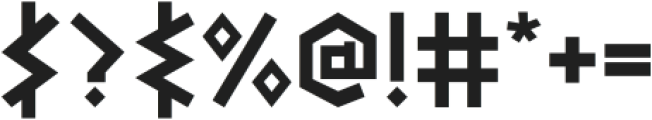 Greek-Freak Regular otf (400) Font OTHER CHARS