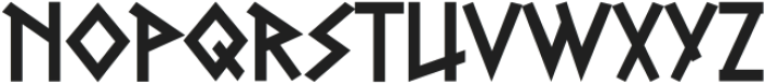 Greek-Freak Regular otf (400) Font UPPERCASE