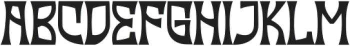 Greek Meswax Regular otf (400) Font UPPERCASE