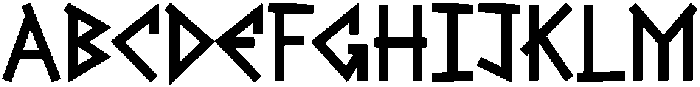 Greek Odyssey otf (400) Font UPPERCASE