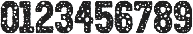 Greeka Holey Roughen otf (400) Font OTHER CHARS