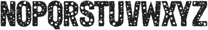 Greeka Holey Roughen otf (400) Font UPPERCASE