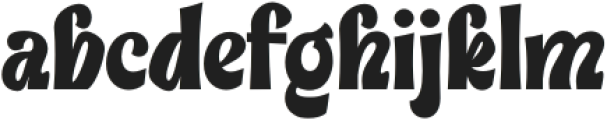 Green Peas otf (400) Font LOWERCASE