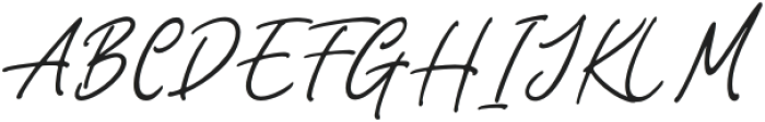 Greenfield Parkway Script otf (400) Font UPPERCASE