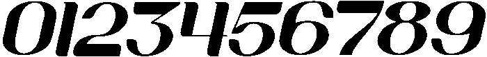 Greenic Italic otf (400) Font OTHER CHARS